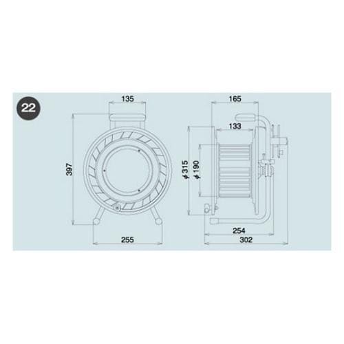 MSB−301KVLメタルセンサーリール