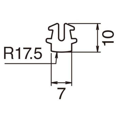 BR720 カバーコード20m半透明