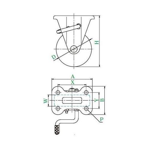 WKB−130(R)−G KB型 固定車