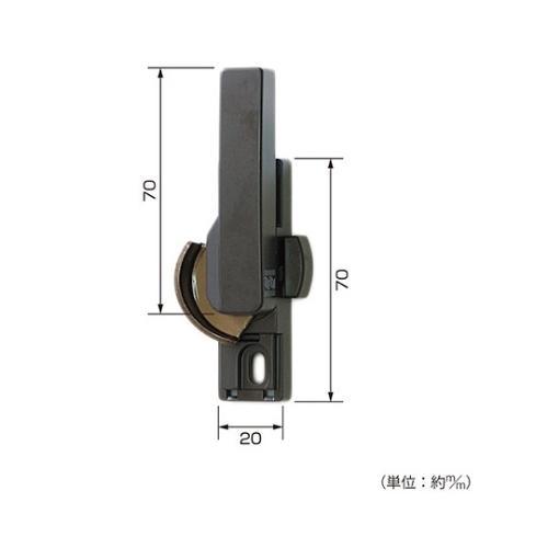 T23 アトモス2クレセント錠中ブロンズ