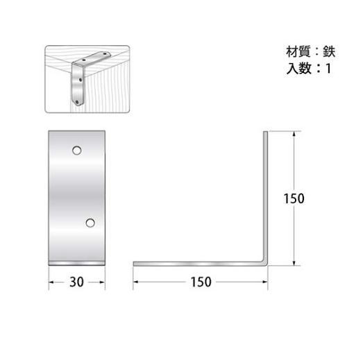 F−909 ユニクロ金折30X150