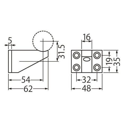 BR−80 フィギュアブラケット32径
