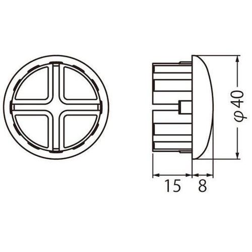 BR−79 エンドキャップ35径AG
