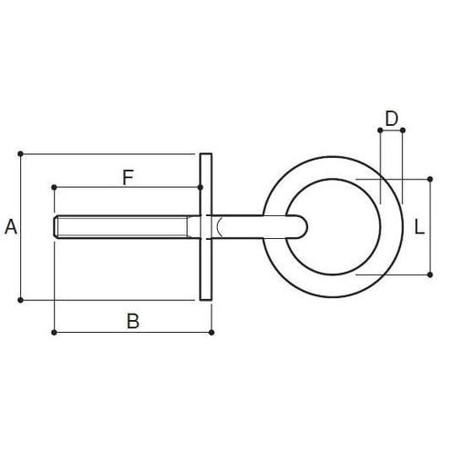 UPM−6E アンカープラグ付丸カン