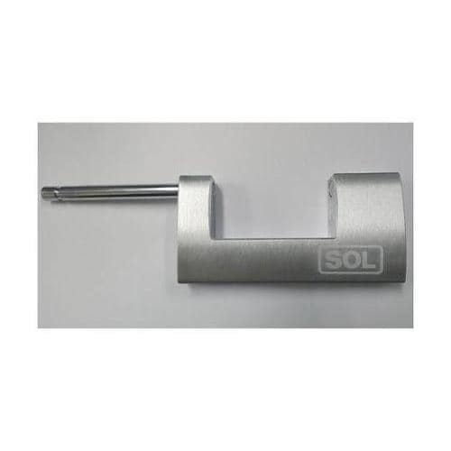 No.5700 アルミ倉庫錠 80mm