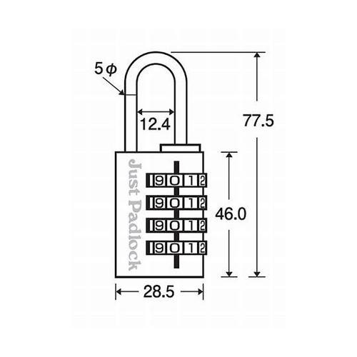 JP−1200−28.5 可変式符号錠