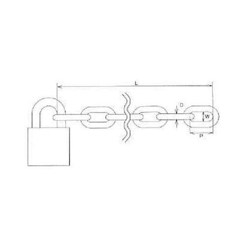 ステンレス スーパーデフロック チェーン