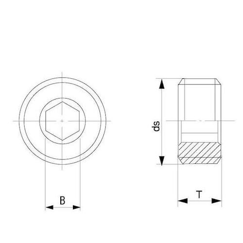 ロックネジ(2シュ #36 M36X1.