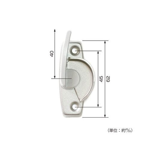 YS YK10 断熱二重窓用クレセント錠