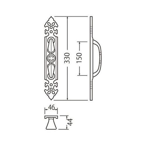 NO−10 スパニッシュ座付取手古代色