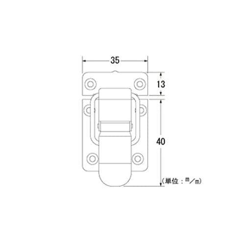 ZY−145 パッチン錠 ビクター型