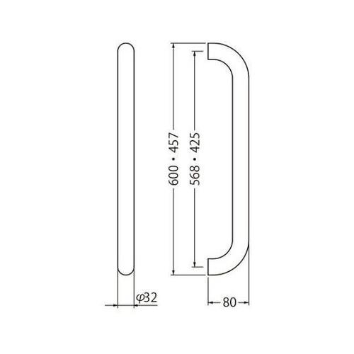 No.288 木丸棒取手大濃木