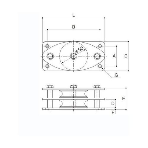 K50−16MCB 使用軸受ベアリング