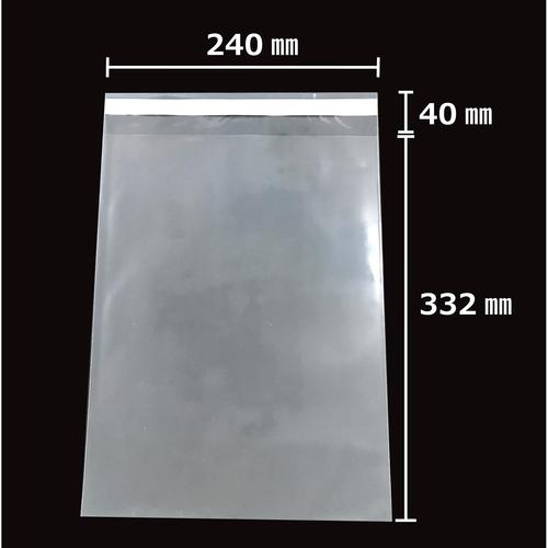 OPP袋テープ付100枚TP24−33.2 ×10