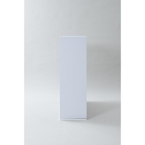 スライドブックシェルフ9090 WH