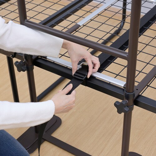 つかまり立ちできるベッドガードMBR