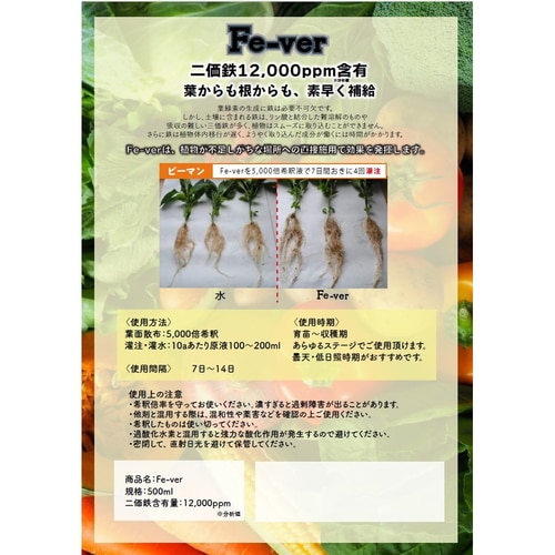 Fe−ver(フィーバー) 500ml