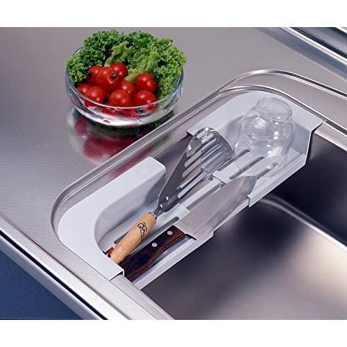 シンク内スライド便利棚