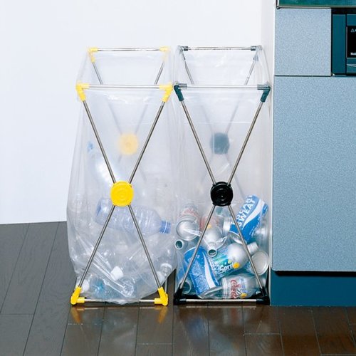 山研 ダストスタンド45L イエロー