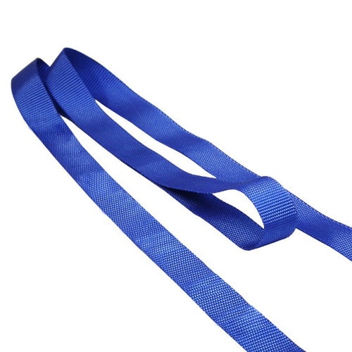 荷締めベルト青