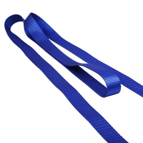 荷締めベルト青