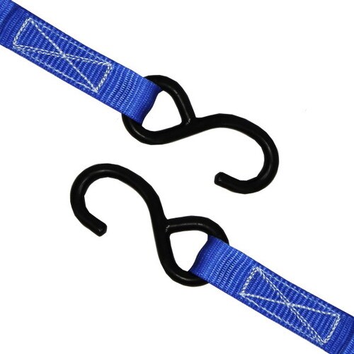 荷締めベルト青