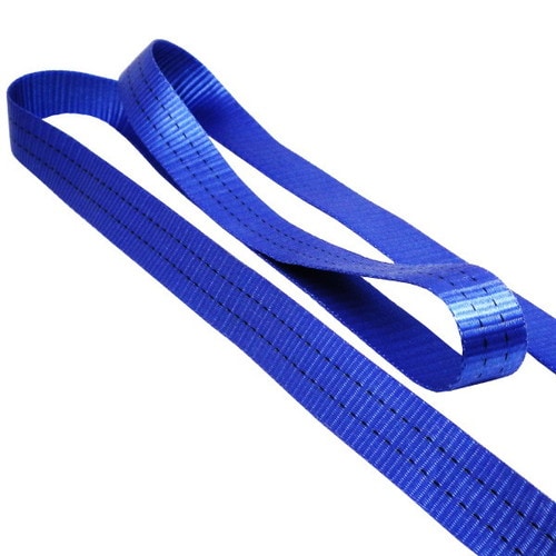 ラッシングベルト青