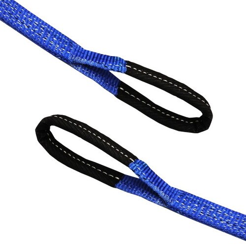 ラッシングベルト青