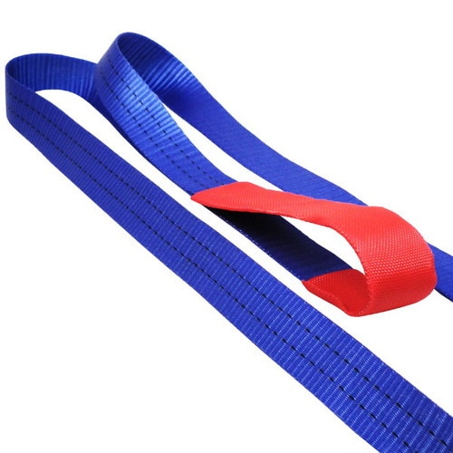 ラッシングベルト青