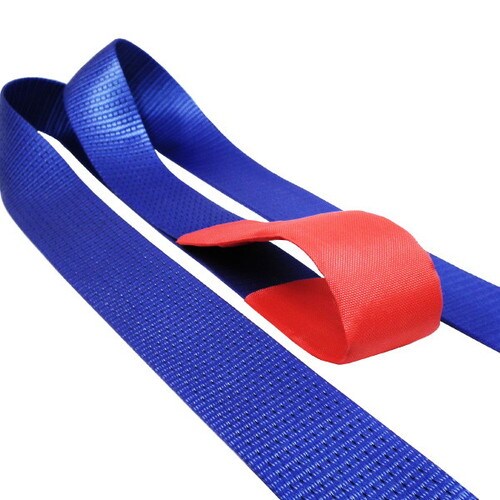 ラッシングベルト青