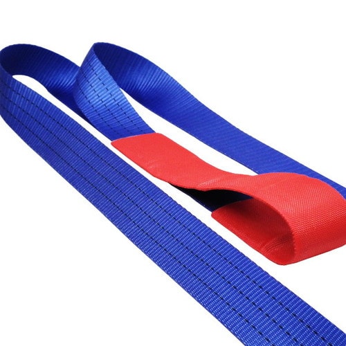 ラッシングベルト青