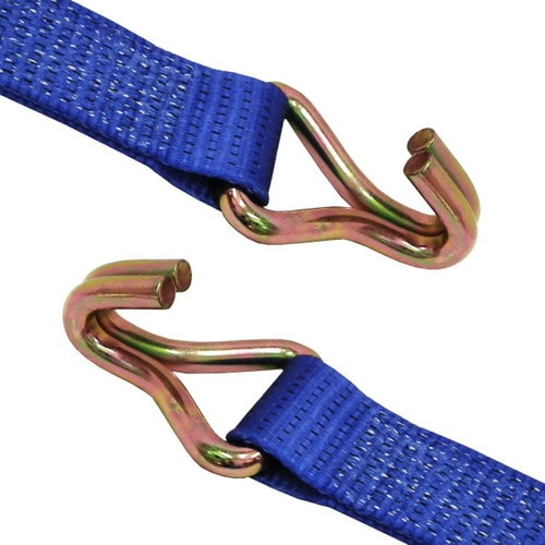 ラッシングベルト青