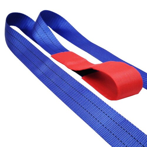 ラッシングベルト青