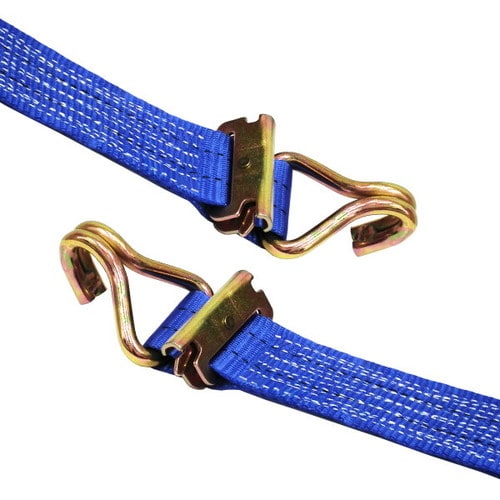 ラッシングベルト青