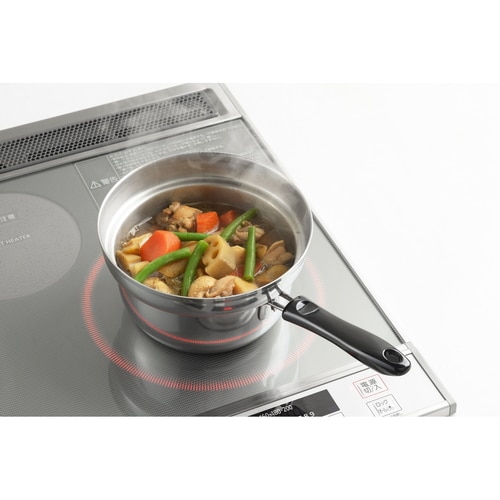 ふきこぼれにくい鍋