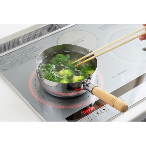 ステンレス雪平鍋18cm