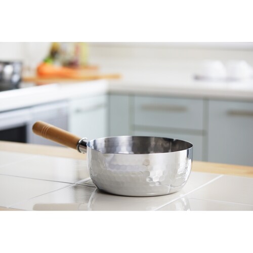 ステンレス雪平鍋18cm