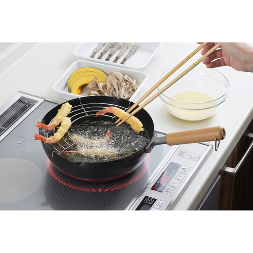 木柄いため兼用天ぷら鍋