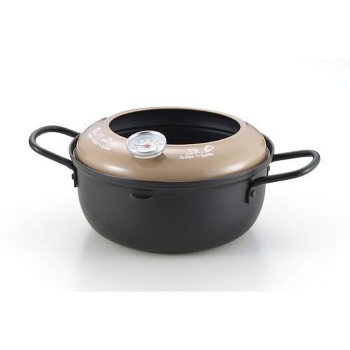 温度計付天ぷら鍋