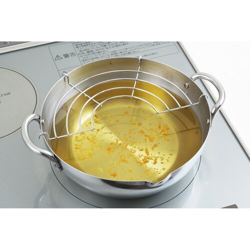 温度計付天ぷら鍋