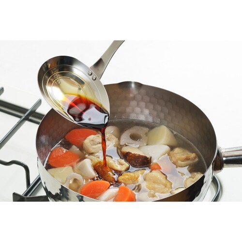 目盛り付き横口おたま