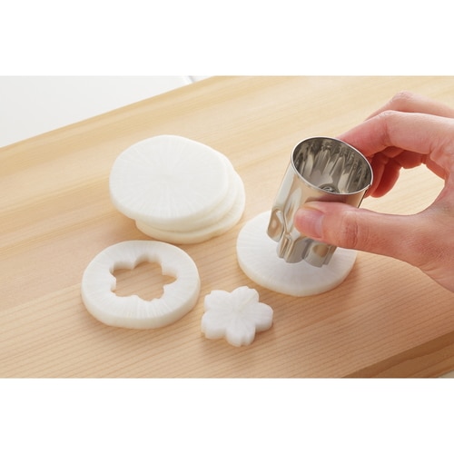 野菜抜き型 大 6pcs