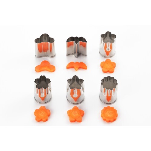 野菜抜き型 小 6pcs