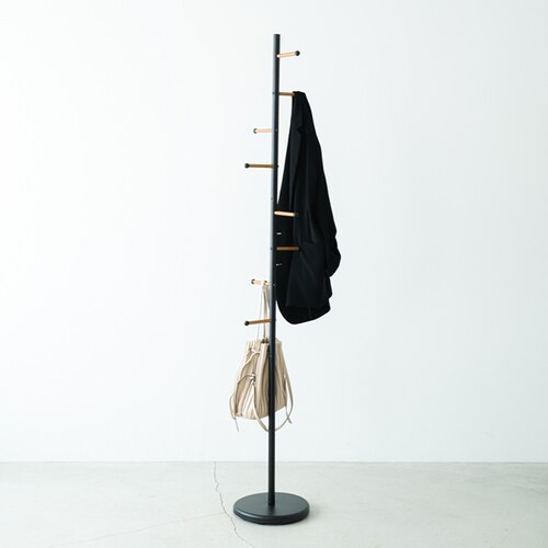 木目柄ポールハンガー