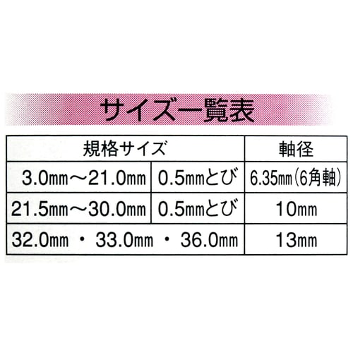 ショートビット 6.5ミリ