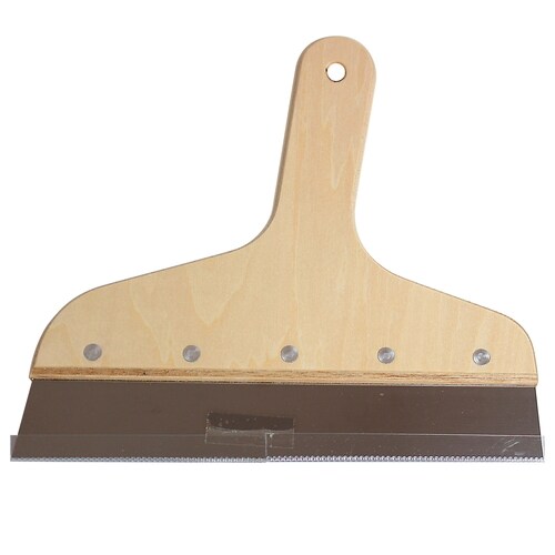 ステン木柄地ヘラ