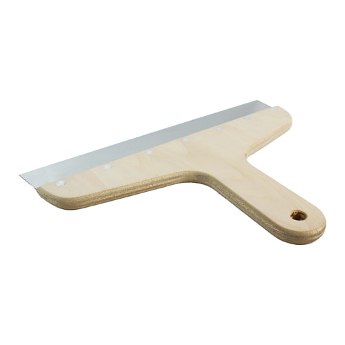 ステン木柄地ヘラ