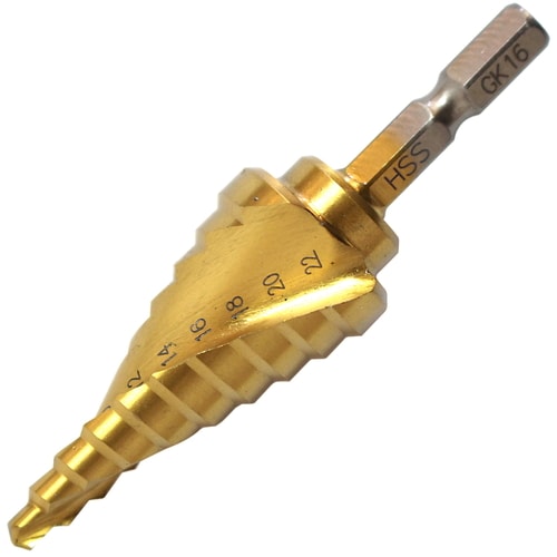 スパイラルステップドリル