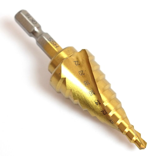 スパイラルステップドリル