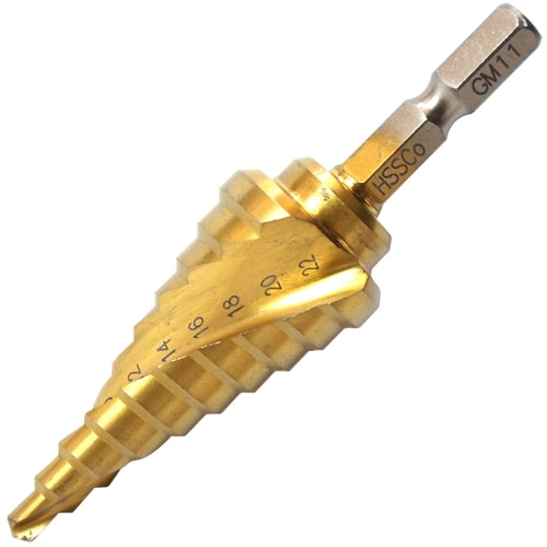 スパイラルステップドリル